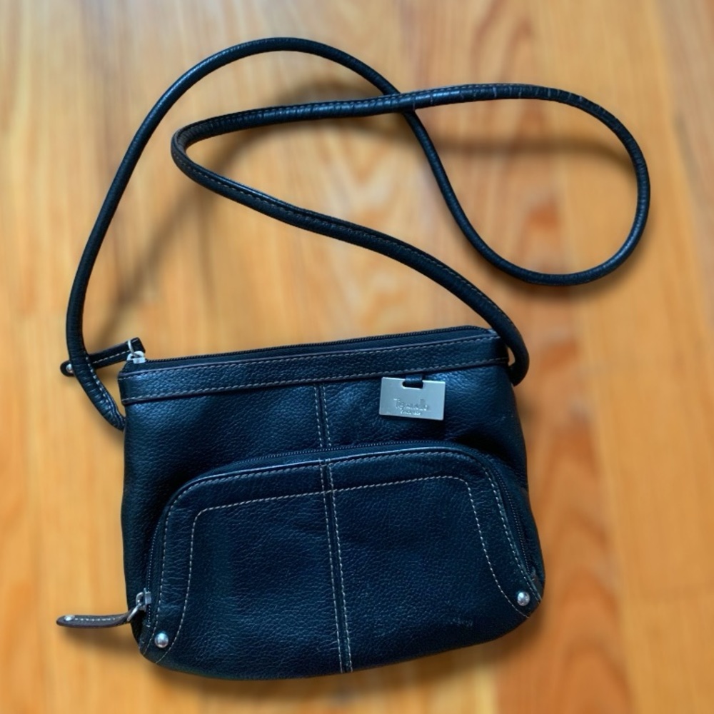 Tignanello Black Crossbody